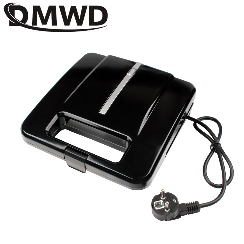 DMWD 3in1Multifunctional Electric Mini Sandwich Makers grilling Panini plate Waffle toaster Breakfast Machine barbecue Oven EU