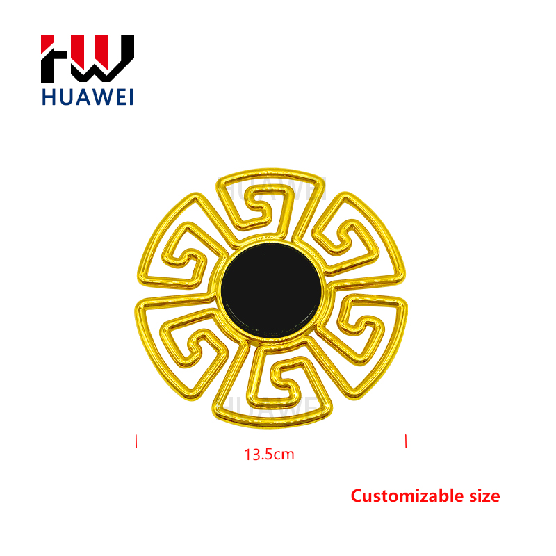 HUAWEI Modern Bed Chair Decorative Plastic Material Sofa Buttons Gold Ornamental Furniture Fittings Upholstery Buckles3