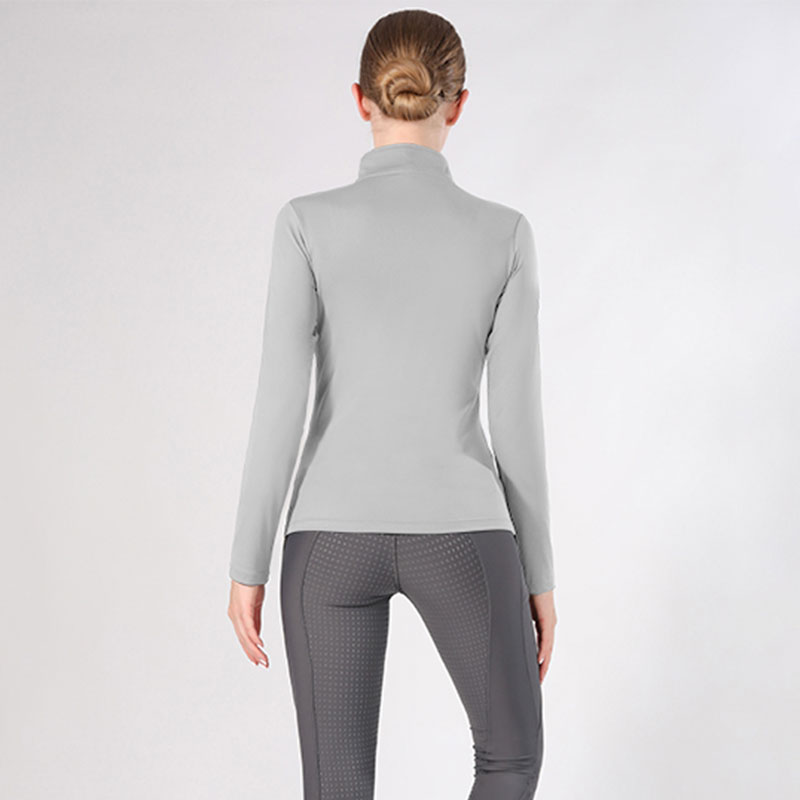 1/4 Zip Women's Horse Riding Base Layer Outerwear