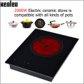 XEOLEO Electric ceramic heaters 2000W Built-in Induction cooker Household Electric ceramic Cooker with Timing hotpot/Steam&Boil