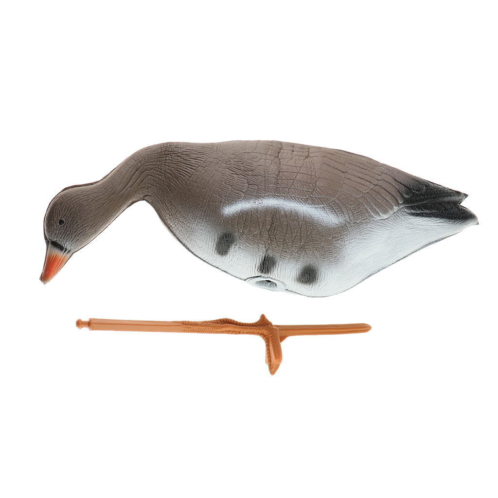 3D Lifelike Full Body Goose Decoy, Greenhand Hunting Decoys Simulation Lawn Garden Pond Decoration