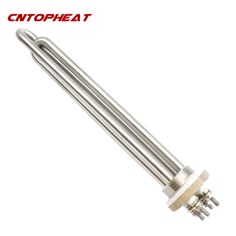 12v 600w 1"BSP Heating Element Tubular Electric Heater Immersion dc Solar Water Heater Element