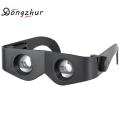 Novelty Designfishing Eyewear Portable Plastic Frame Fishing Magnifier Glasses Outdoor Fishing Optics Binoculars Telescope