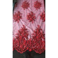 party dress design sequin beads handwork embroidery fabric