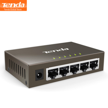 Tenda TEG1005D 5 Port 1000M Gigabit Ethernet Switch,10/100/1000Mpbs Ethernet Network Switches,Hub LAN,Full-duplex,Auto MDI/MDIX