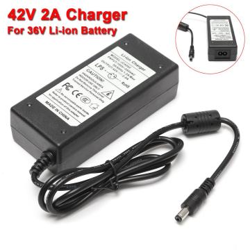 2A 42V Power Charger Adapter For 36V Li-ion Lithium Battery Two-wheel Vehicle Chargers
