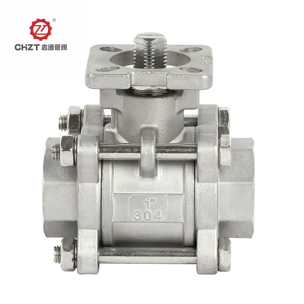 3 Pc Female Ball Valve With Platform Jpg