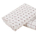 Printed cotton gauze fabric soft thin Eco-friendly baby fabric for baby diaper W300001+