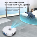 Laser robot vacuum cleaner mop big water tank