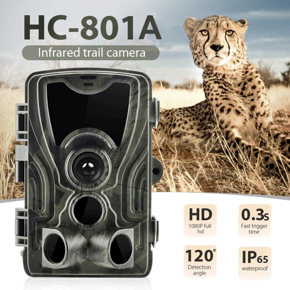 suntek HC-801A 2020 Newest Hunting Camera 16MP 32GB Trail Camera IP65 Photo Traps 0.3s Trigger Time 850nm Wild Camera Trap