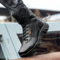 2020 New Winter Autumn Men Military Boots High Quality Force Desert Combat Ankle Boats Army Work Shoes Leather Snow Boots