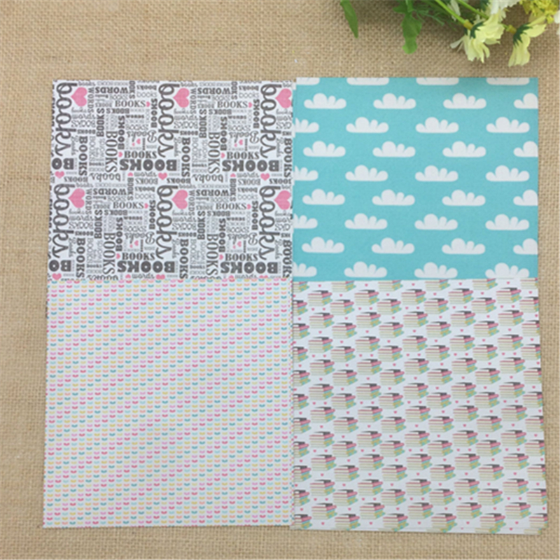 24 Sheets Lost on a Book Scrapbooking Pads Paper Origami Art Background Paper Card Making DIY Scrapbook Paper Craft