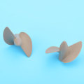 Rc Boat M3 Two Blades Paddle With Screw Thread 2 Blades Nylon Boat Propeller Positive&Reverse Propeller For M3 Thread Prop Shaft