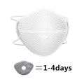 Reusable Silicone Face Mask Cycling Mask mascarillas with Replacement Filter Non-Woven Fabric Anti-Dust Smoke Gas