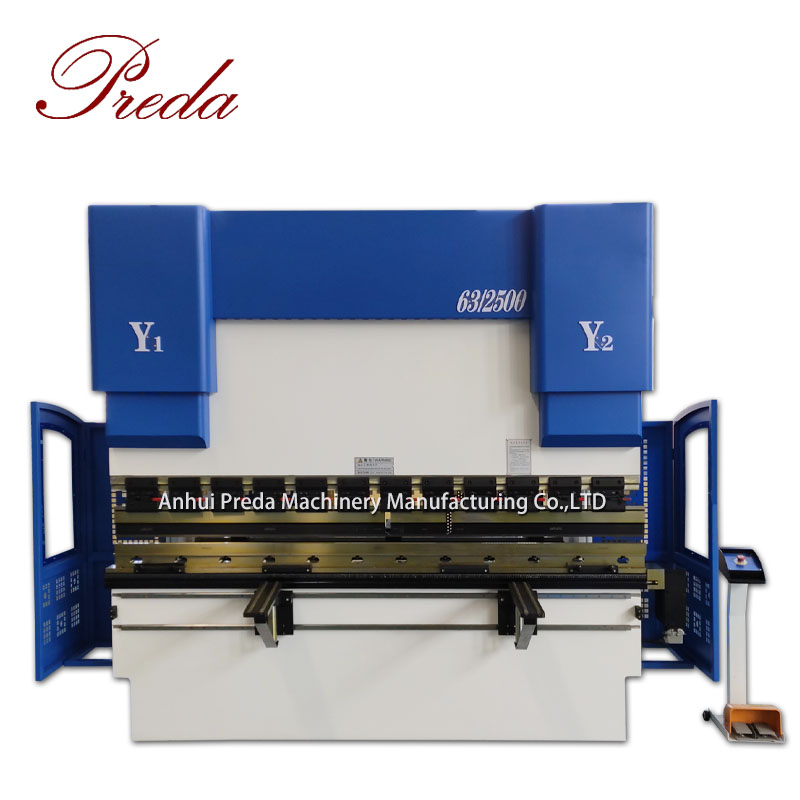 125t 2500mm sheet folding machine hydraulic steel bending machine on sale