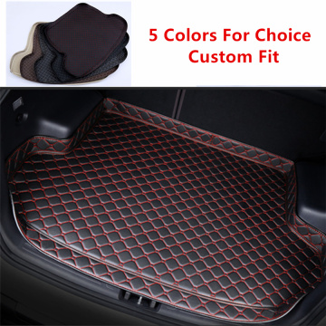 High Quality Special Car Trunk Mats For Toyota Prius (2012-2016) 2013 2014 2015 All Weather Waterproof Cargo Liner Boot Carpets