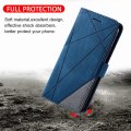 Stand Business Phone Holster For Redmi 7 7A 8 8A Note 8T 9 Pro K30 K20 10X Mi Poco X3 Nfc Stripe Wallet Rhombus Case Cover D21G