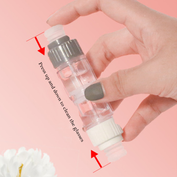 2020 new mini lipstick pen contact lens case temperament noble contact lens case travel glasses case can clean glasses