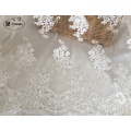New Lace Mesh Clothing Fabrics High End Wedding Dress Embroidered Fabrics As Positioning Lace Fabric RS945