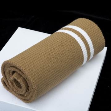 Kewgarden Cotton Stripe Rib Cuff Garment Accessories 15*85CM Stretch Knit Thread Cuff Neckline Ribbed Elastic Fabric 2Pcs/ Lot
