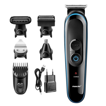 Nikai 100-240V 5 In 1 Electric Shaver Hair Trimmer Hair Clipper Shaving Machine Cutting Nose Beard Trimmer Men Razor Eu Plug