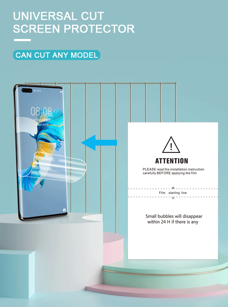 Hydrogel screen protector