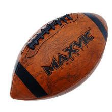 New High Quality Size 3/6/9 American Football Leather Retro Soccer Youth Adult Professional Training Ball