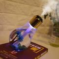 USB Ultrasonic Air Humidifier Mini Aroma Diffuser LED Night Light Aromatherapy Mist Maker Creative Bottle Bulb Humidifier Home
