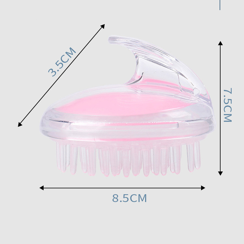 Comb Handheld Scalp Shampoo Massage Brush Washing Comb Shower Head Hair Mini Head Meridian Massage Tooth Cepillo Pelo