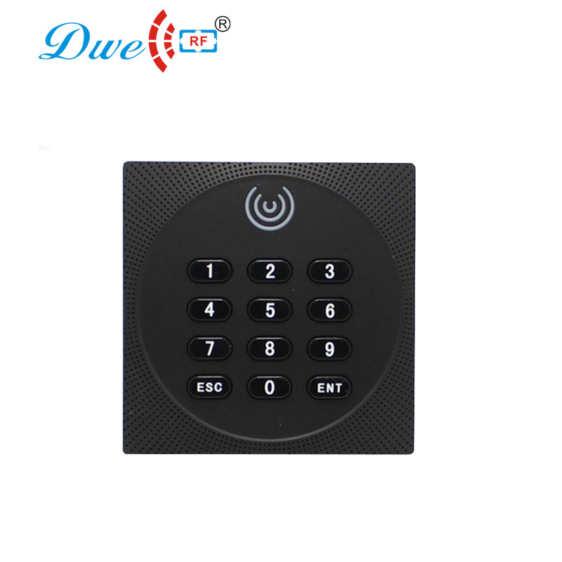 DWE CC RF control card readers em4100 125khz rfid nfc access control keypad card reader wiegand scanner 13.56mhz