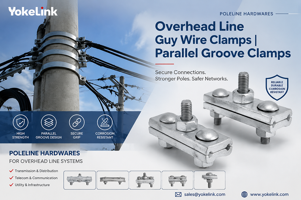 Overhead Line Guy Wire Clamps