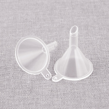 10Pcs transparent For Perfume Diffuser Mini Narrow Fine Bottleneck Bottles Packing auxiliary tool Mini Funnels Small Plastic
