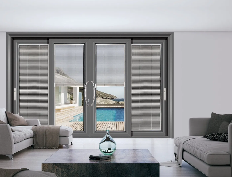 Aluminum sliding windows