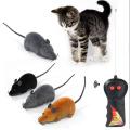 RC Animals RC Cat Pets Wireless Remote Control Rat Mouse Toy Moving Mouse For Cat Playing Chew For Cats Infrared Radio Control