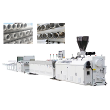 Plastic PVC Pipe Extrusion Line with socketing machine