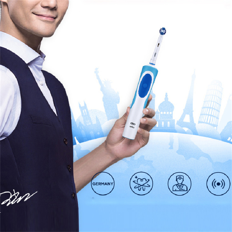 Oral B Sonic Electric Toothbrush D12 Vitality Rachargeable Rotating Ultrasonic Automatic Replacement Heads Electronic Toothbrush