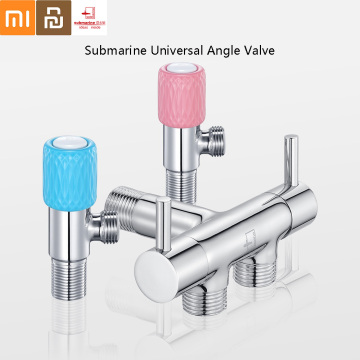 Submarine Universal Triangle Valve Angle Valve Bathroom Accessories Electroplate Filling Valves From Youpin