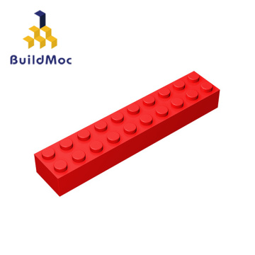 BuildMOC 92538-3006 Brick 2 x 10 For Building Blocks Parts DIY LOGO Educational Creative gift Toys
