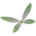 Girls Kids Fairy Angel Forest Butterfly Princess Costume Props White/Green