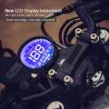 Universal Motorcycle Digital Motorcycle Speedometer Retro LCD Odometer Cafe Racer Tachometer indicator Scooter ATV Meter