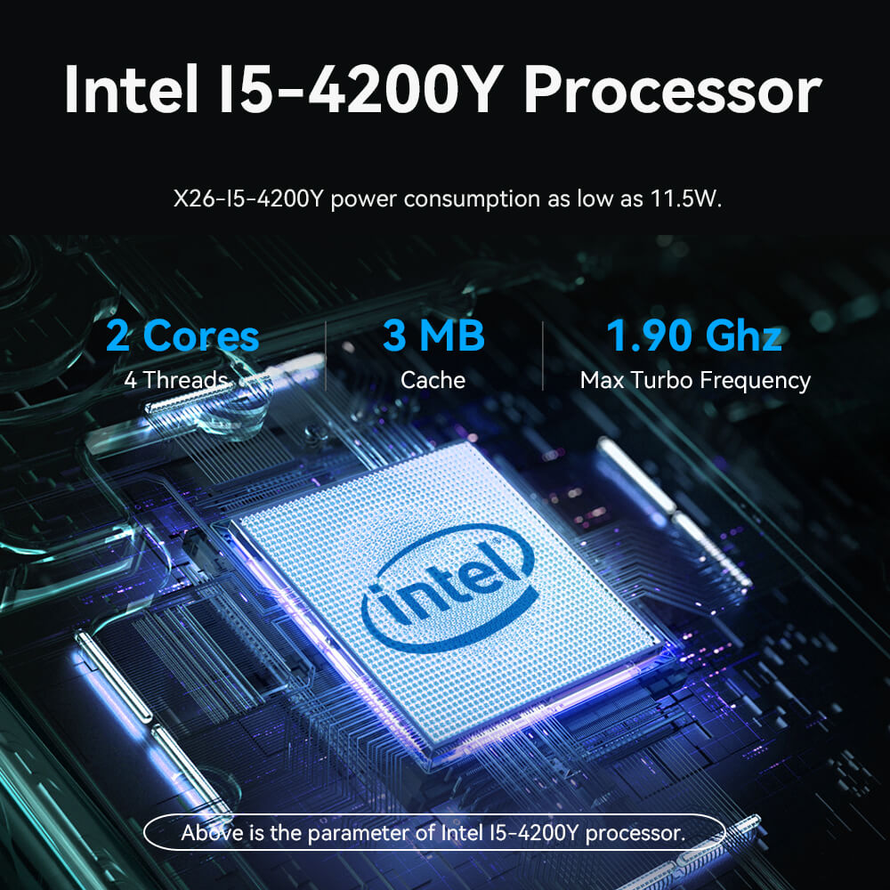 X26UL i5 4200Y Single LAN Mini PC