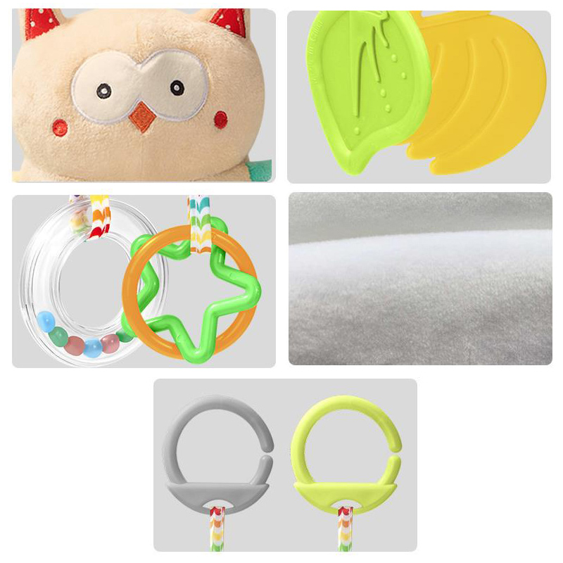 Newborn Baby Hanging Toys 0-12 Months Baby Rattle Toddler Toys Baby Mobile Crib Learning Educational Toy For Baby Bed Stroller