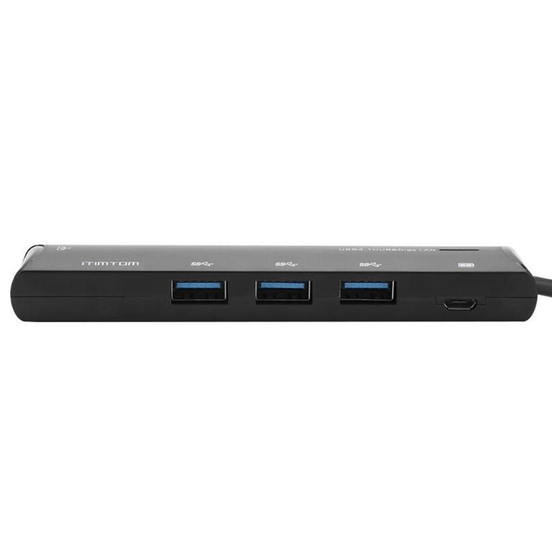 5 in 1 USB HUB Multi-Port USB 3.0 Extender Adapter RJ45 HDMI Docking Station for Laptop M acbook PC