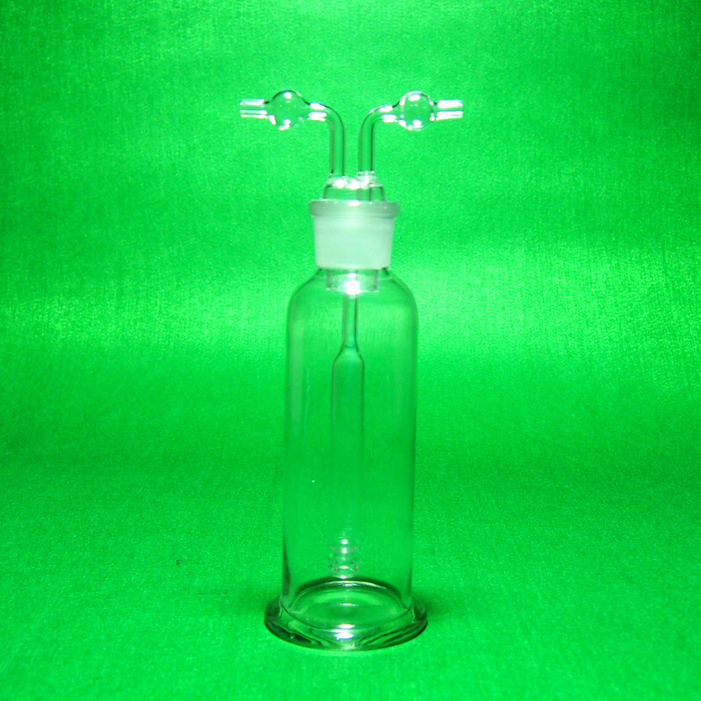 500ml Glass Porous Gas Washing Bottle,Heavy Wall,Lab Glassware