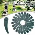 50pcs/set 83mm/93mm Grass Trimmer Blades Plastic Lawn Mower Replacement Blades for ART 23-18 Li/26-18 Lawn Mower