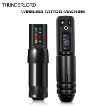 Wireless Tattoo Machine Pen Professional Customized Motor Tattoo Gun Lithium Battery Fast Charge Mute Low Vibration