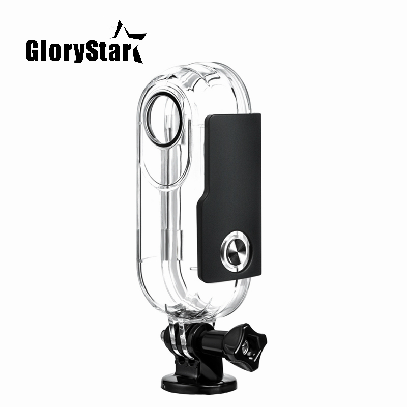 GloryStar 45M Waterproof Underwater Protective Case Diving Housing For Insta 360 One VR Action Sport Camera Accessory