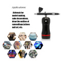 Best Portable Airbrush With Compressor Kit Mini High Pressure Replace Battery Makeup Nail Art Design Tattoo Paint Spary Gun