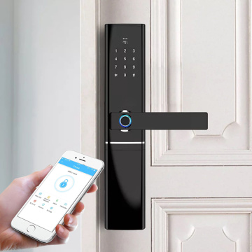 waterproof Bluetooth Wifi fingerprint smart lock ,Electronic Intelligent Biometric Door Lock