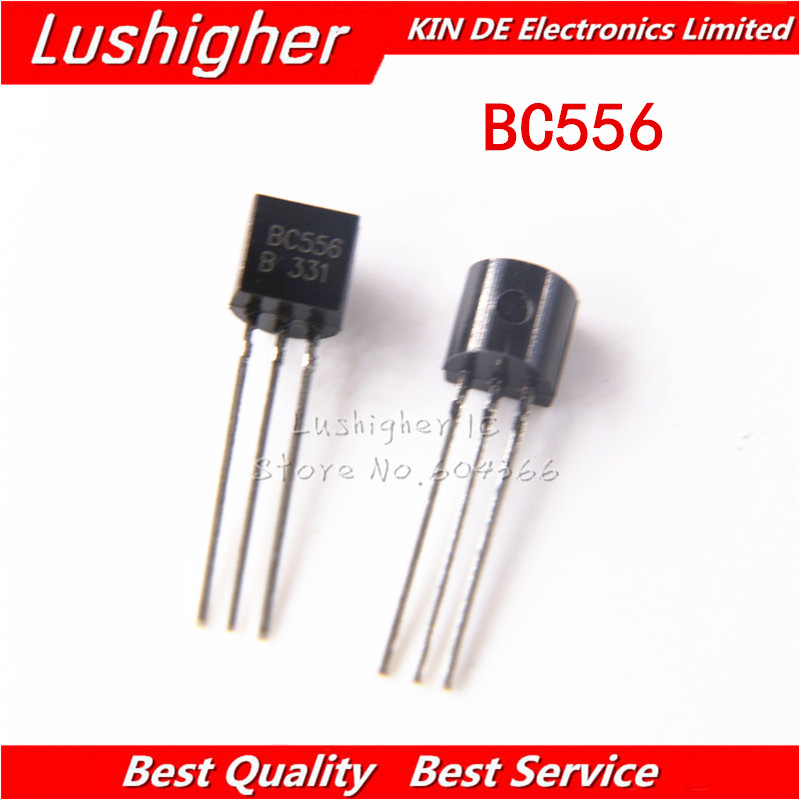 100PCS BC556B TO92 BC556 TO-92 NPN Transistor New Original